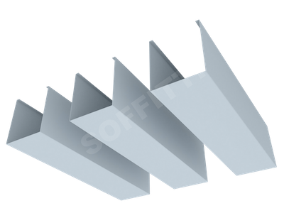 Кубообразная рейка "Сканди" 70x80 мм