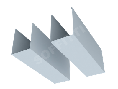 Кубообразная рейка "Униформ" 80x110 мм