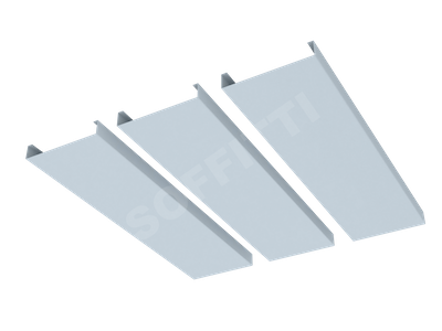 Кубообразная рейка "Комби" 80x15 мм