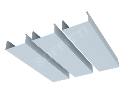 Кубообразная рейка Албес A100S 80x35 мм