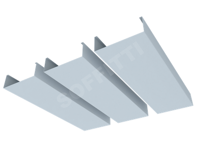 Кубообразная рейка "Сканди" 90x33 мм