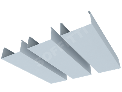 Кубообразная рейка "Сканди" 90x45 мм