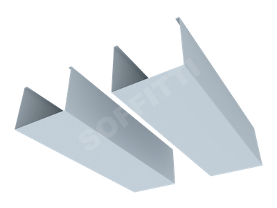 Кубообразная рейка "Сканди" 90x70 мм