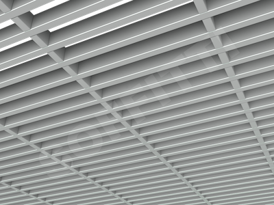 Потолок Грильято GL15-жалюзи 300x50 мм серый