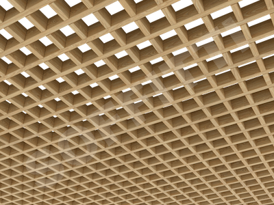 Грильято 50x50 мм h27 Дуб Селект 