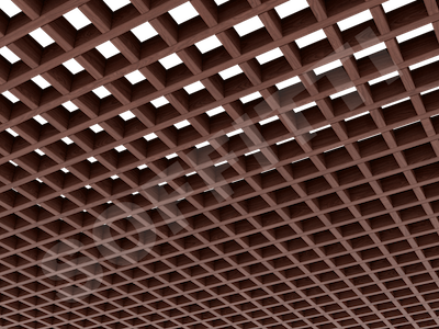 Грильято 50x50 мм h27 Миланский Орех 