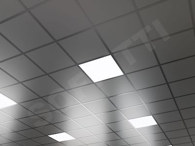 Кассетный потолок Board 300x300мм металлик