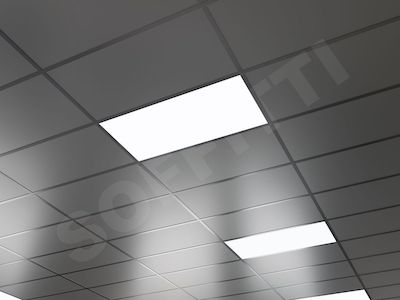 Кассетный потолок Board 600x300мм металлик