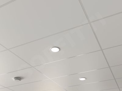 Кассетный потолок Line 1200x600мм белый