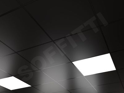 Кассетный потолок Line 600x600мм черный