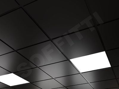 Кассетный потолок Tegular 600x600мм черный