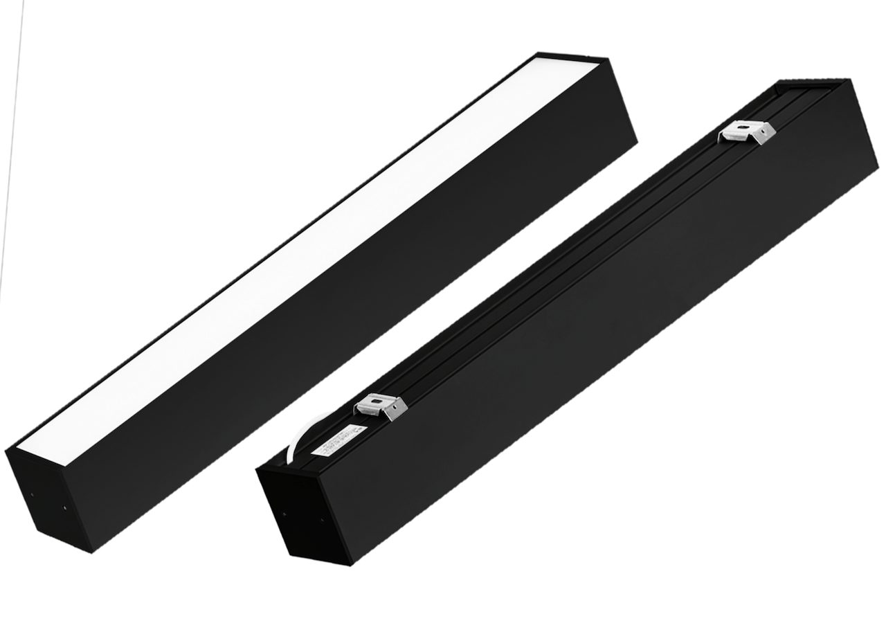 Светильник CSVT FLORA-100 Opal 18Вт IP40 790x100x90мм черный